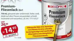 Sonderpreis Baumarkt DECOPRO Premium Fliesenlack 2in1 Angebot