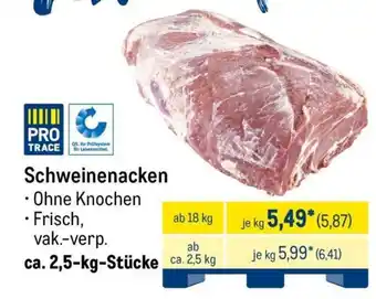 METRO Schweinenacken Angebot