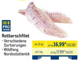 METRO Rotbarschfilet Angebot