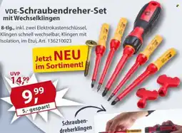 Sonderpreis Baumarkt VDE-Schraubendreher-Set mit Wechselklingen Angebot