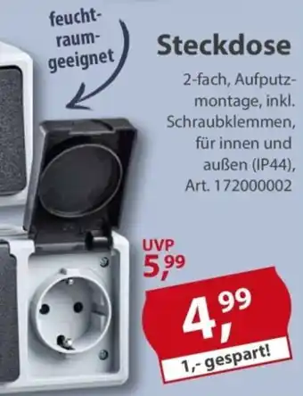 Sonderpreis Baumarkt Steckdose Angebot