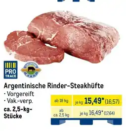 METRO Argentinische Rinder-Steakhüfte Angebot