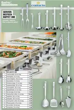 Handelshof Contacto servierbesteck buffet one Angebot
