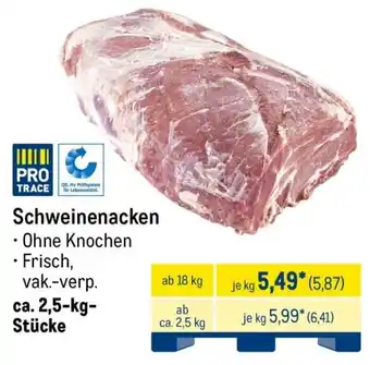 METRO Schweinenacken Angebot