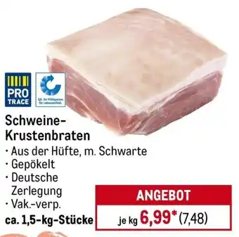METRO Schweine- Krustenbraten Angebot