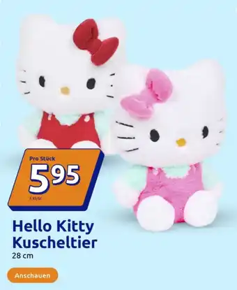 Action Hello Kitty Kuscheltier Angebot
