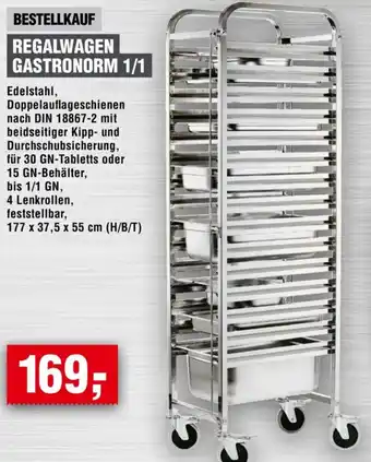 Handelshof Contacto regalwagen gastronorm 1/1 Angebot