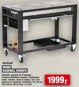 Handelshof Hendi gasgrill europa Angebot