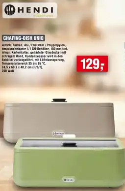 Handelshof Hendi chafing-dish uniq Angebot