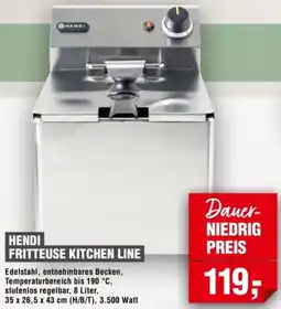 Handelshof Hendi fritteuse kitchen line Angebot