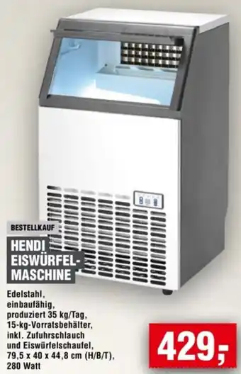 Handelshof Hendi eiswürfelmaschine Angebot