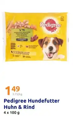 Action Pedigree pedigree hundefutter huhn & rind Angebot
