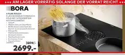 porta Bora flächeninduktionskochfeld mit integriertem kochfeldabzug Angebot