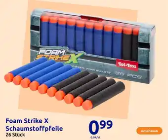 Action Toi-Toys Foam Strike X Schaumstoffpfeile Angebot
