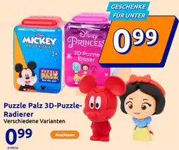Action Puzzle Palz 3D-Puzzle- Radierer Angebot