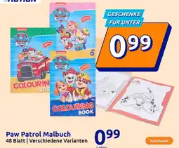 Action Paw Patrol Malbuch Angebot