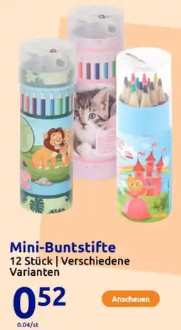 Action Mini-Buntstifte Angebot