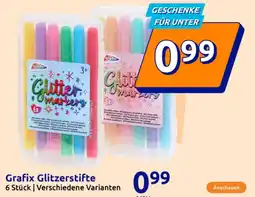 Action Grafix Glitzerstifte Angebot