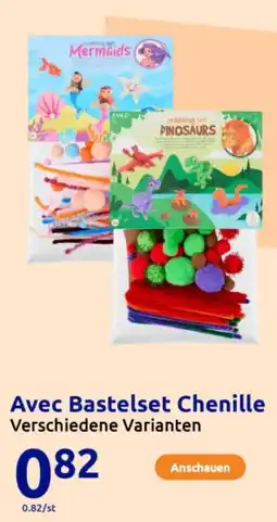 Action Avec Bastelset Chenille Angebot