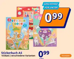 Action Stickerbuch A5 Angebot