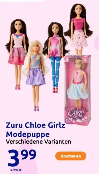 Action Zuru Chloe Girlz Modepuppe Angebot