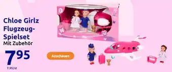 Action Chloe Girlz Flugzeug- Spielset Angebot