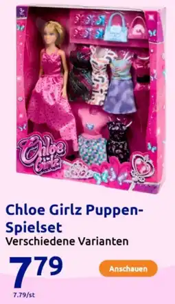 Action Chloe Girlz Puppen- Spielset Angebot