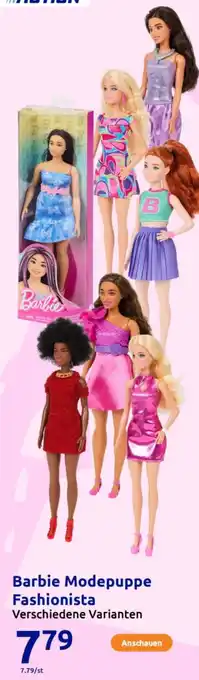 Action Barbie Modepuppe Fashionista Angebot