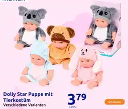 Action Dolly Star Puppe mit Tierkostüm Angebot