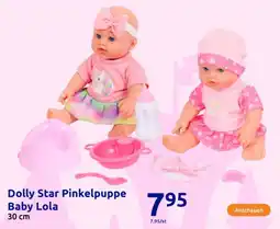 Action Dolly Star Pinkelpuppe Baby Lola Angebot