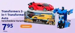 Action Transformers 2- in-1 Transformer Auto Angebot