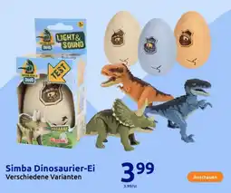 Action Simba Dinosaurier-Ei Angebot