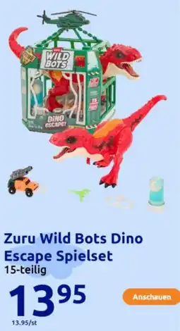 Action Zuru Wild Bots Dino Escape Spielset 15-teilig Angebot