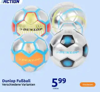 Action Dunlop Fußball Angebot