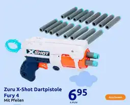 Action Zuru X-Shot Dartpistole Fury 4 Angebot