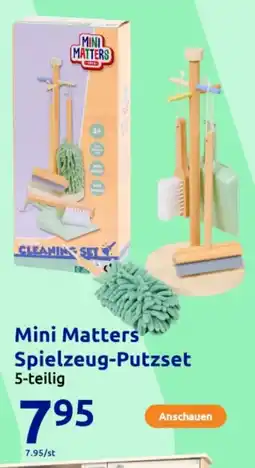 Action Mini Matters Spielzeug-Putzset Angebot