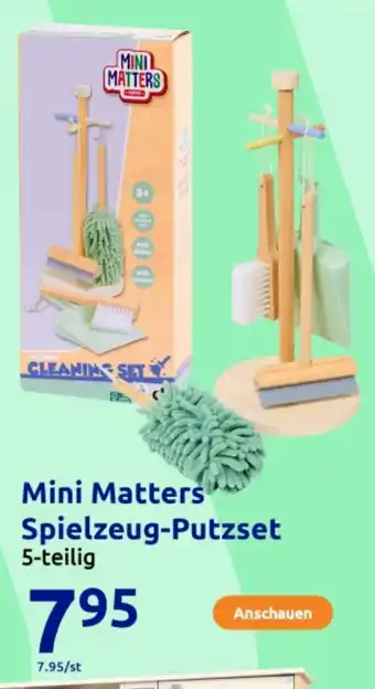 Action Mini Matters Spielzeug-Putzset Angebot