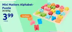 Action Mini Matters Alphabet- Puzzle Angebot