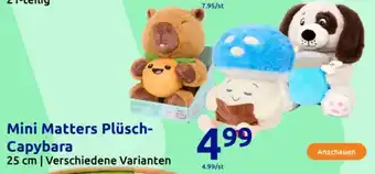 Action Mini Matters Plüsch- Capybara Angebot