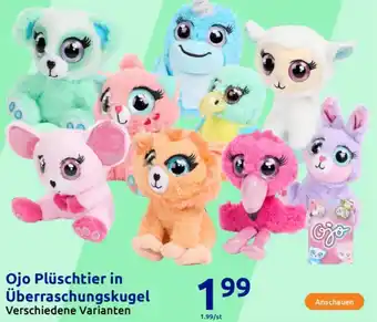 Action Ojo Plüschtier in Überraschungskugel Angebot