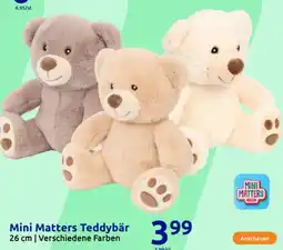 Action Mini Matters Teddybär Angebot