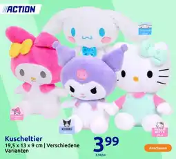 Action Kuscheltier Angebot