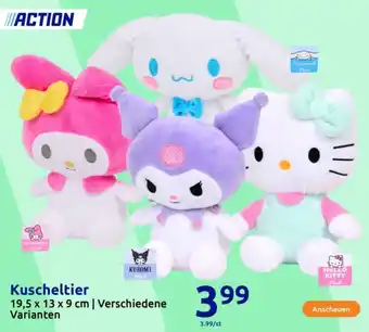 Action Kuscheltier Angebot