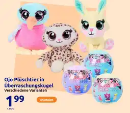 Action Ojo Plüschtier in Überraschungskugel Angebot