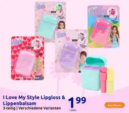 Action I Love My Style Lipgloss & Lippenbalsam Angebot
