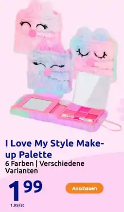 Action I Love My Style Make- up Palette Angebot