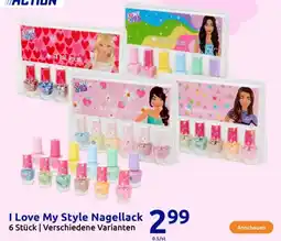 Action I Love My Style Nagellack Angebot