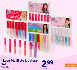 Action I Love My Style Lipgloss- Set Angebot