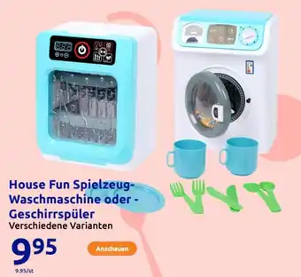 Action House Fun Spielzeug- Waschmaschine oder - Geschirrspüler Angebot