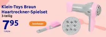 Action Klein-Toys Braun Haartrockner-Spielset Angebot